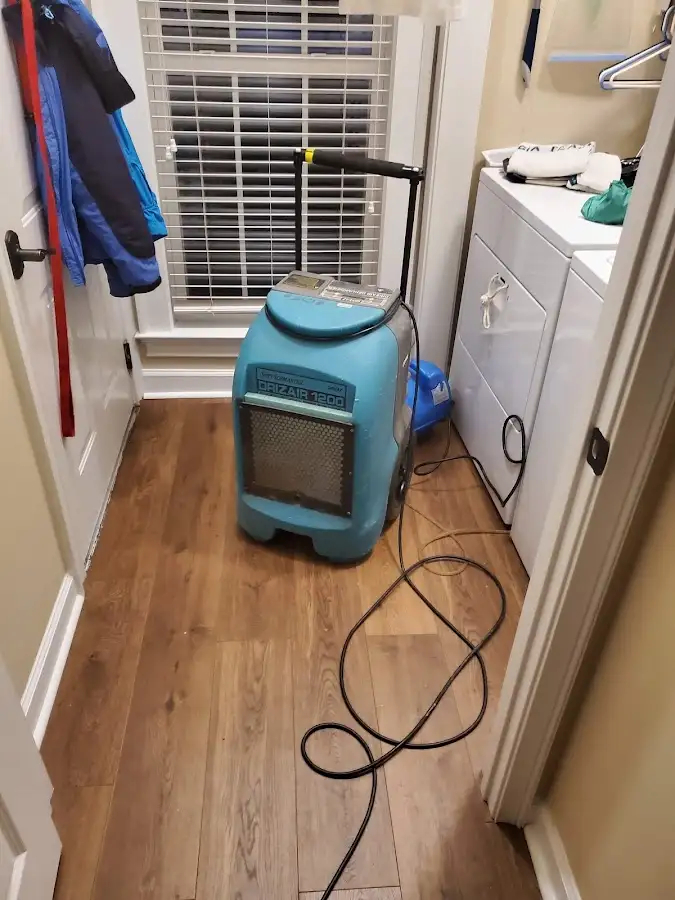 Commercial dehumidifier deployed for Crawl Space Restoration in Pinole