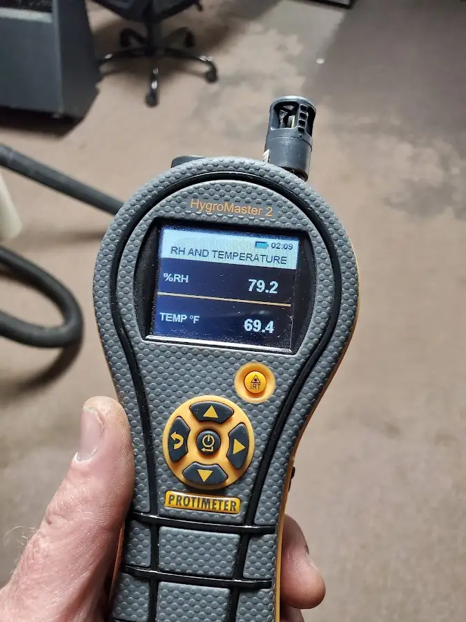 Moisture meter humidity assessment for Mold Remediation & Removal in Pinole